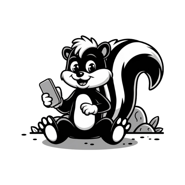 Sneaky Skunk Community Mascot